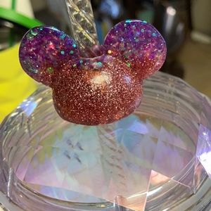 M. Mouse Ear straw topper
